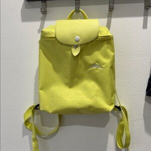 Longchamp Vibrant Yellow Backpack